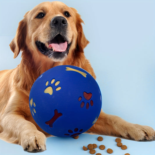 Interactive Dog Treat Dispensing Ball