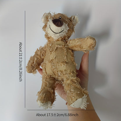 Durable Plush Bear Toy for Dogs