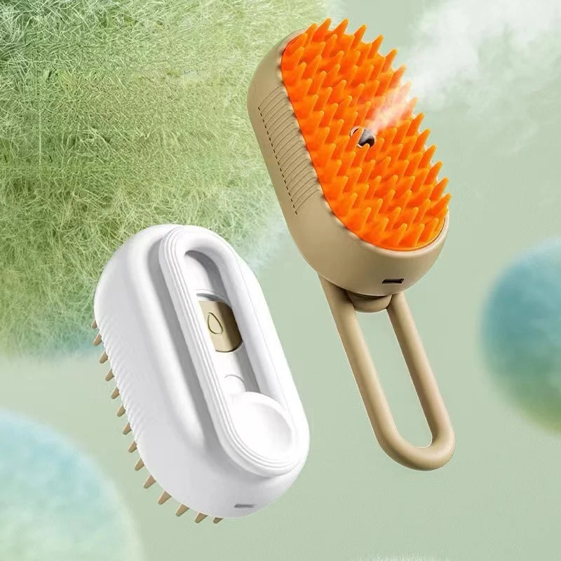 3 In 1 Dog/Cat Steam Hair Brush