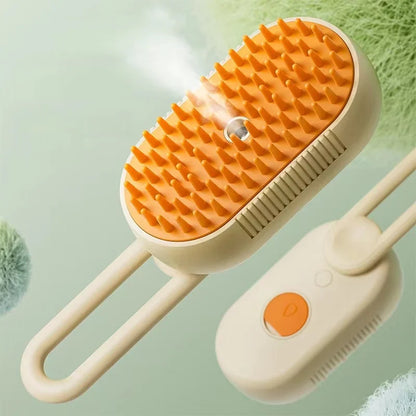 3 In 1 Dog/Cat Steam Hair Brush