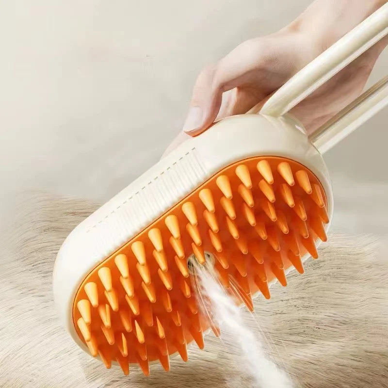 3 In 1 Dog/Cat Steam Hair Brush